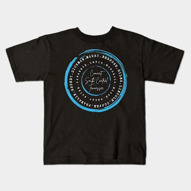 Connect South Central TN Kids T-Shirt by WrappedInLove